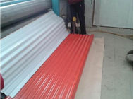 CGCC, DX51D le zingage blanc, rouge, bleu ONT PRÉ PEINT les feuilles en acier ondulées de toit