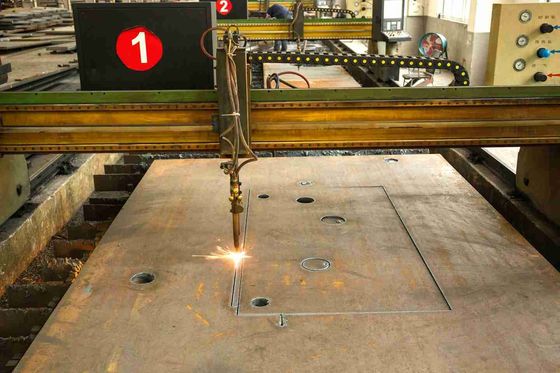 acheter Plaque d'acier de découpe laser de poinçonnage intégrée pour applications de matériaux de construction online manufacture