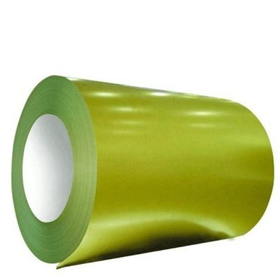 acheter Bobine d'acier PPGI / PPGL prélaqué en 700–1250 mm de largeur avec revêtement supérieur de 25 ± 5 µm pour toitures, construction et panneaux d'appareils électroménagers online manufacture