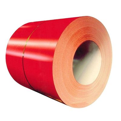 acheter Z275 PPGI bobine d'acier galvanisé prépeint de 750 ∼ 1250 mm de largeur et de 25 ± 5 μm de peinture pour les toits et revêtements structurels online manufacture