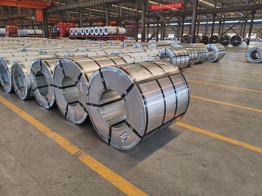 acheter 0Coil en acier galvanisé à chaud Z60Z275 avec une largeur de 1000 à 1250 mm et un allongement de 12 à 25% pour les applications industrielles online manufacture