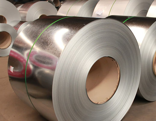 acheter 0Coil d'acier galvanisé à chaud Z60Z275 avec une largeur de 1000 à 1250 mm et une résistance à la traction de 195 à 420 MPa pour les applications structurelles online manufacture