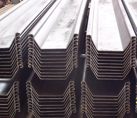 acheter Piles en tôle d'acier laminées à froid de type U EN10249-1 EN10249-2 pour la construction de ports et de barrages online manufacture
