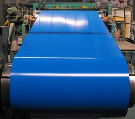 acheter Bobine d'acier galvanisé prépeint SGCC bleu RAL de 1250 mm (PPGI) pour tôles de toiture avec revêtement de zinc de 20–275 g/m² online manufacture