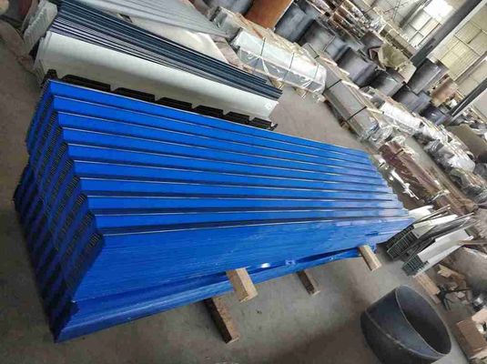acheter Plaques de toiture en acier ondulé revêtues de couleur galvalume résistant à l'usure pour les bâtiments industriels et civils online manufacture
