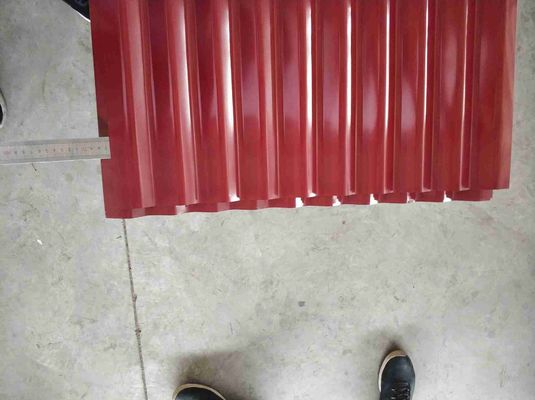 acheter Plaques de toiture en acier ondulé galvalume recouvertes de couleur 50-180 g/m2 pour matériaux de construction online manufacture