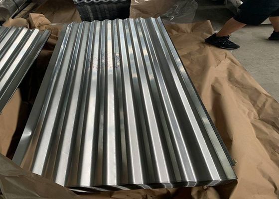 acheter G550 tôle de toiture galvanisée ondulée avec revêtement en zinc de 40 ‰ 275 g/m2 et une largeur effective de 1050 mm pour les toits et les murs online manufacture