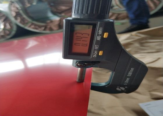 acheter Couleur RAL personnalisée PVDF tôle d'acier prépeinte DX51D AZ enduite pour les toits et les revêtements online manufacture