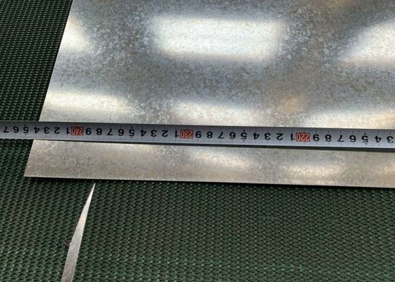 acheter 0.3?? 3.0 mm Large Spangle Plaque d'acier galvanisé trempé à chaud 35?? 1250 mm Largeur pour les applications de revêtement de mur extérieur online manufacture