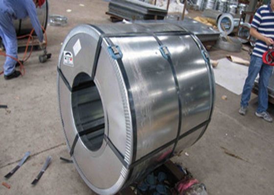 acheter Bobine d'acier galvanisé à chaud sans cristallisation de 35 à 1250 mm avec revêtement de zinc de 60 à 275 g/m² pour matériaux de construction et traitement de bandes online manufacture