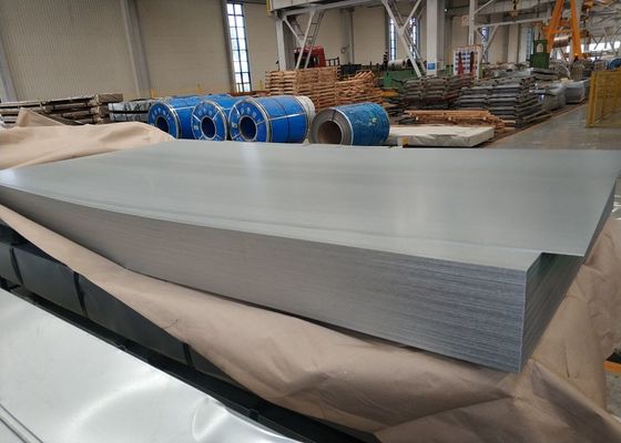 acheter Hot Dipped Galvanized Steel Sheet with Coil Id 508mm/610mm and YX75-200-600 Model for Construction and Automotive Manufacturing online manufacture