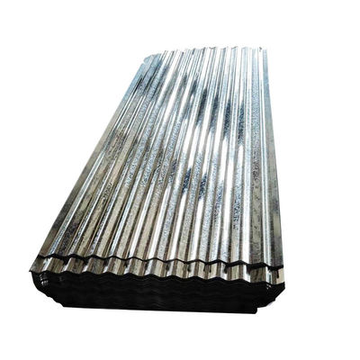 acheter Tôle de toiture ondulée galvanisée à paillettes régulières SGCC / G550 conforme à la norme JIS G3302 pour les bâtiments industriels et civils online manufacture