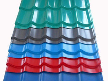 acheter La grande résistance de corrosion superficielle de paillette a ridé les feuilles en acier de toit online manufacture