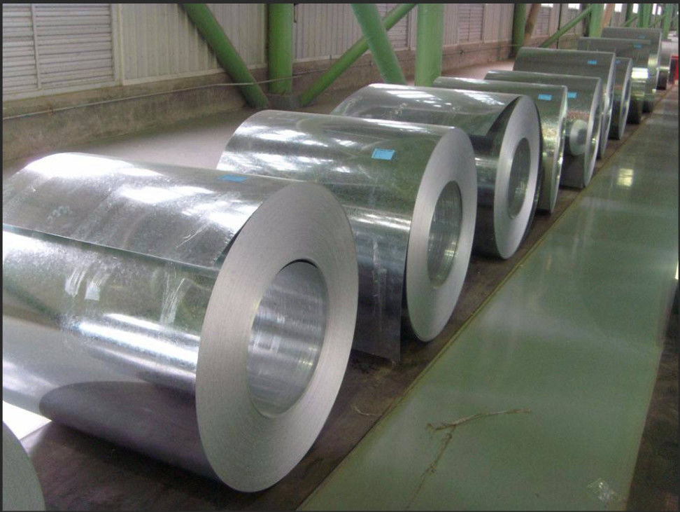 Coil d'acier galvanisé pour la fabrication de tôles avec revêtement Z60·Z275 et résistance à la traction 270·500 MPa