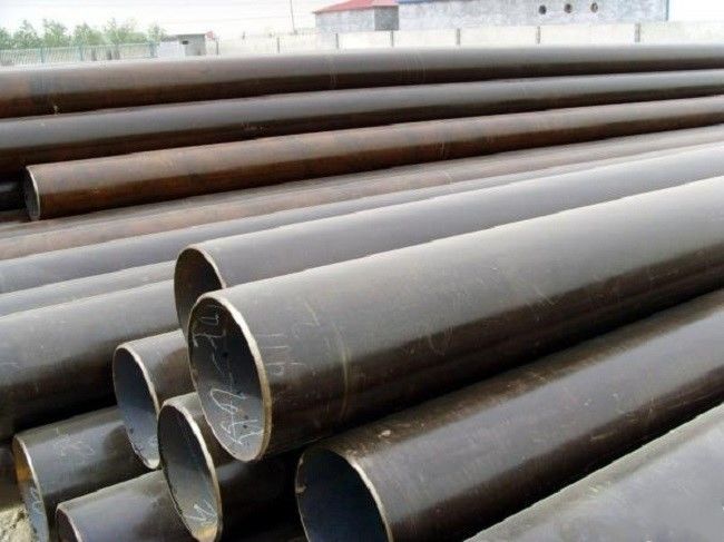 Q195 Q215 Q235 tuyaux en acier soudés en ERW ronds et en ellipse pour des applications structurelles et industrielles