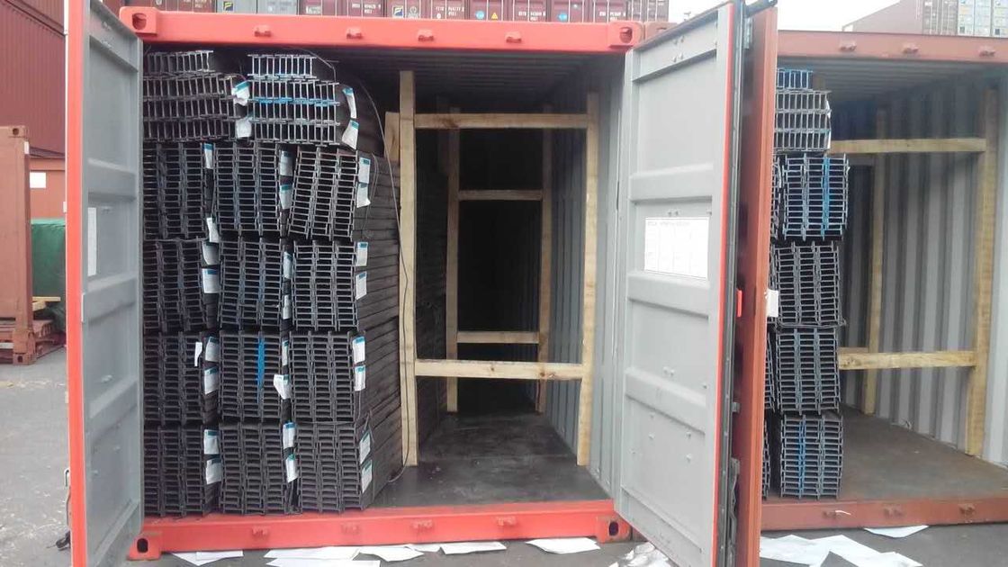 GB700 Q235B Q345B JIS G3101 SS400 Arbre en acier laminé à chaud I pour la construction de structures