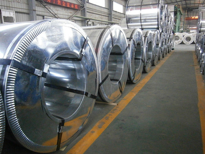 Bobine d'acier galvanisé à chaud anti-traces ASTM A653 / JIS G3302 pour panneaux de machines à laver et fabrication d'appareils électroménagers