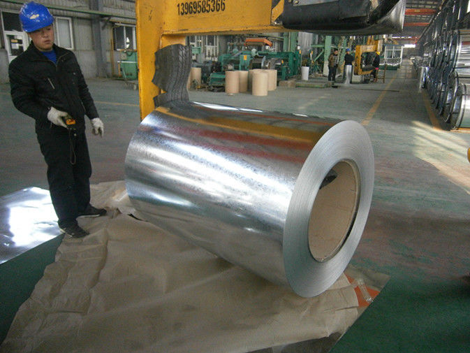 Bobine d'acier galvanisé à chaud DX51D G275 avec surface passivée pour la couverture et le traitement de tôles industrielles
