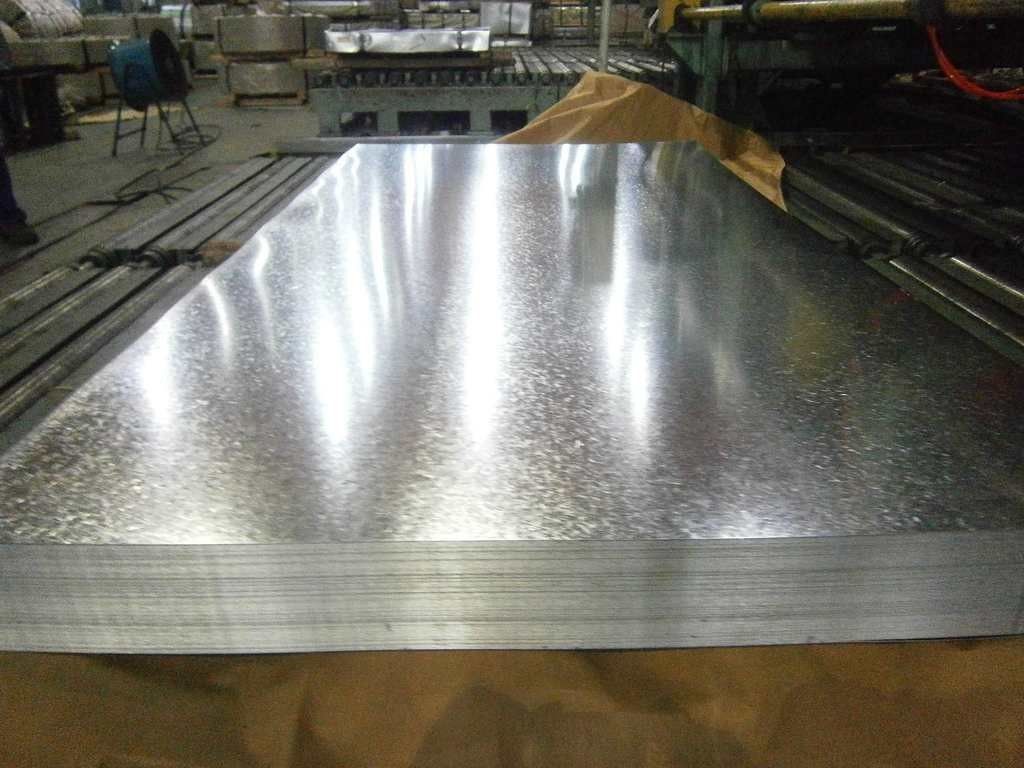 0.15 ¥3.8mm Zero Spangle anti-empreintes digitales en acier galvanisé SGCC DX51D Z40 ¥Z275 pour les appareils et la fabrication de précision