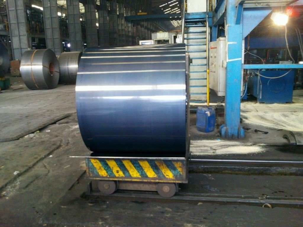 0Coil d'acier galvanisé laminé à froid Q195 SPCC SAE1006 avec ID de bobine de 508 mm pour les applications de construction et d'appareils électroménagers