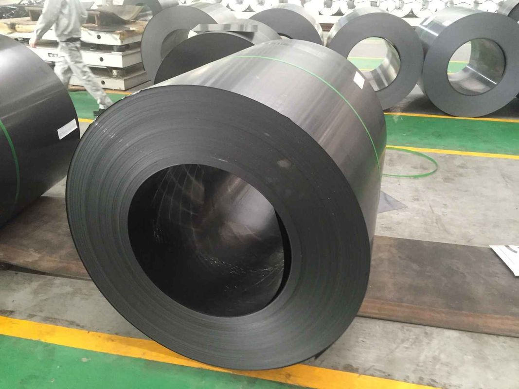 0.70·1.50mm Q195 SPCC bobines d'acier laminées à froid avec surface recuit noire et ID de bobine de 508mm pour les applications de mobilier, de construction et de machines