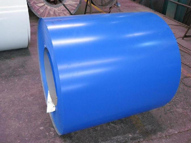 Bobines d'acier de couleur prépeintes JIS CGCC PPGI blanc noir bleu ciel coupées sur mesure 0,12-1,20 mm pour panneaux de toiture et de construction