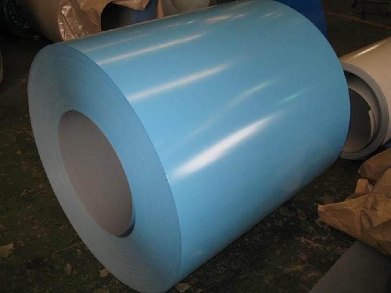 15 ‰ 20 microns de polyester + 5 microns de primer LFQ AZ bobines prépeintes en acier coloré