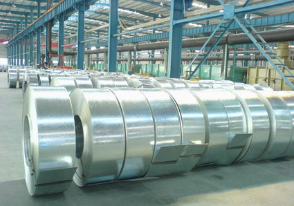 Z10  Z27 bande d'acier au carbone galvanisé à chaud 400 mm pour la fabrication et la construction de tuyaux