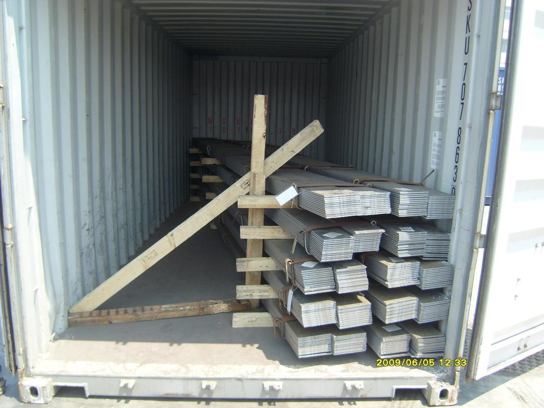 600 mm Barre plate laminée à chaud Q195 Q235 Q345 GB704 Produits en acier doux