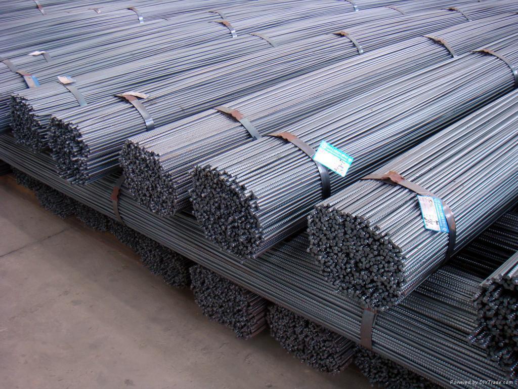 ASTM A615 Grade 40 Grade 60 Barre d'acier déformée pour la construction de bâtiments