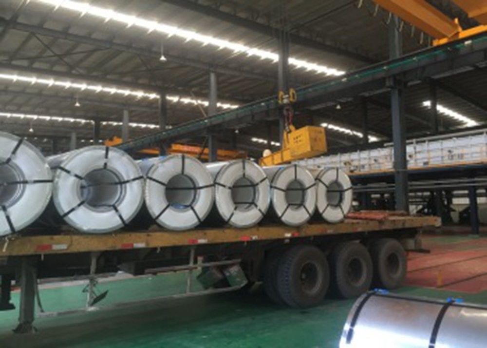 Coil d'acier galvanisé à chaud DX51D pour matériaux de construction, toits et panneaux d'appareils