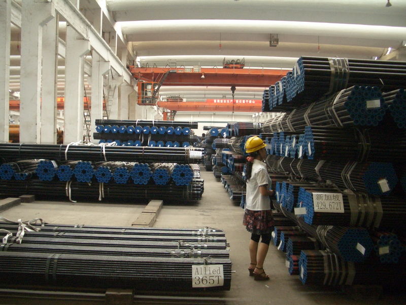 ASTM A53 Type E Grades A et B tuyaux en acier sans soudure 5.8M / 6M Longueur pour les applications de pipeline et de structure