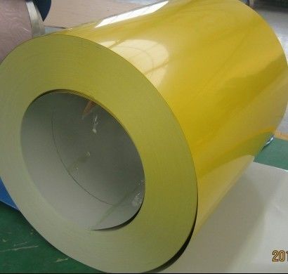 15 ‰ 20 microns de polyester + 5 microns de primer LFQ AZ bobines prépeintes en acier coloré